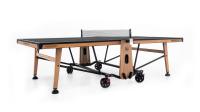 Теннисный стол складной для помещений "RASSON PREMIUM T01 Indoor" (натуральный дуб) с сеткой